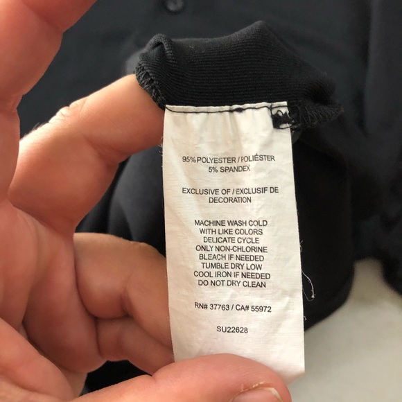 Callaway Opti-Dri Golf Polo Shirt Mens Large Black - Picture 4 of 6